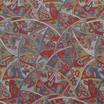 Preview: LOOKING AROUND Aborigines Stoff aus Australien